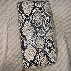 snake skin wallet